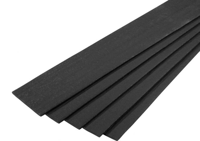 Ecoborder Plank 3 m x 14 cm x 1 cm BLACK (afname per omverpakking à 5 stuks)