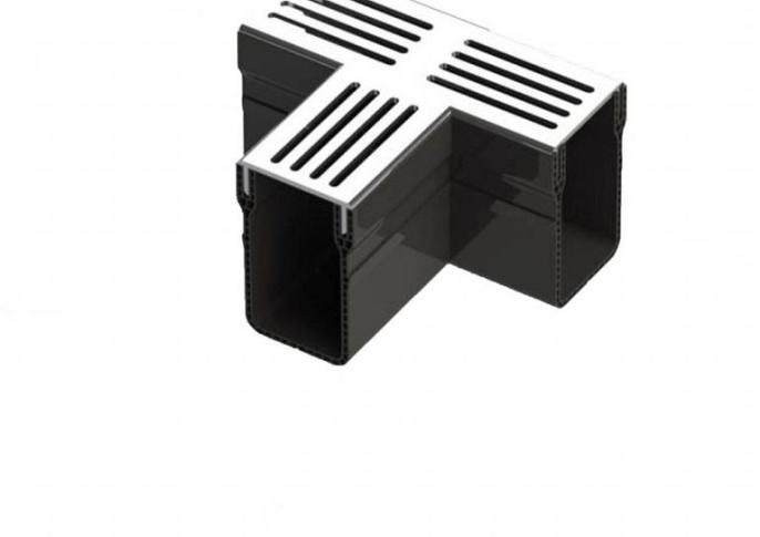 Gardendrain TEE Section Grey 65/100 mm