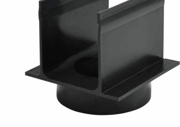 Gardendrain Connector 65/100 mm + Spillway vertical 75 mm