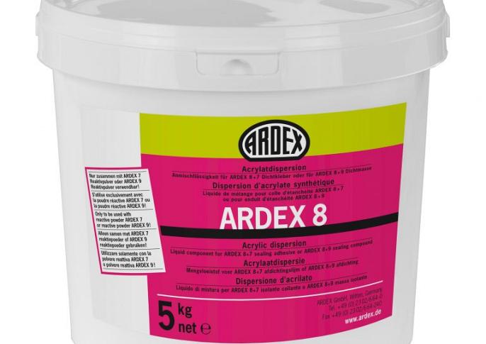 Ardex 8 acrylaatdispersie emmer à 5 kg