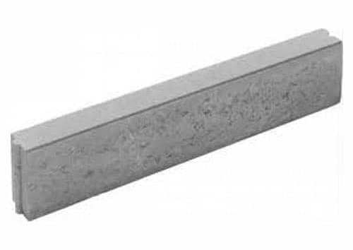 Opsluitband 6x20x100 cm vb Grijs