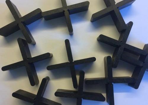 King-Assistant voegkruis zwart 5 mm 5x19x55 mm (per zak 100 stuks)