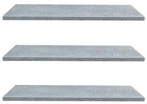 Vijverrand 100x30x3 cm Dark Grey (6 zijdes verzoet, 8 facetranden)