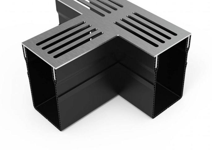 Gardendrain TEE Section RVS-Inox 65/100 mm