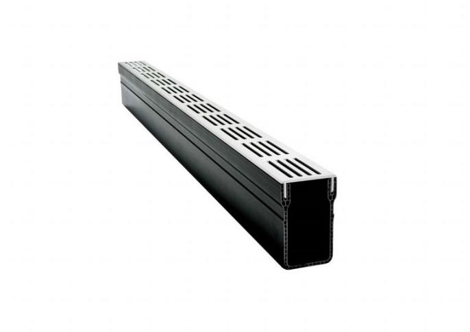 Gardendrain Grey Grating - ALU 1000x65x100 mm
