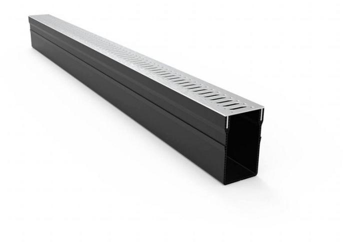 Gardendrain Viking Grating - Stainless steel 1000x65x100 mm
