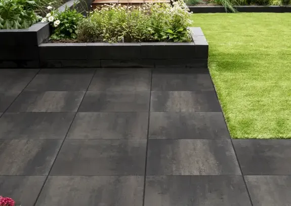 Estetico+ 60x60x4 Donker grijs nuance