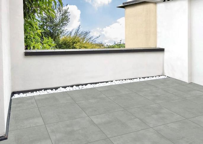 Ceradin Verno 60x60x2cm Grey