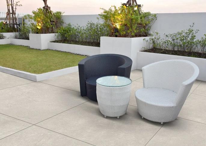 Ceradin Moderno 100x100x2cm Grey