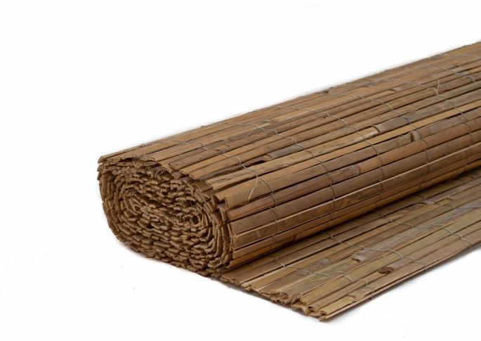 Gespleten bamboe-mat 100-500 cm