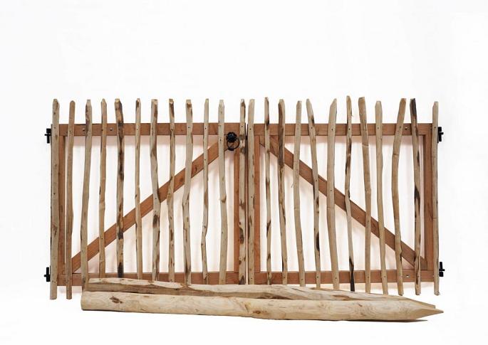 Kastanjehout Poort 120-120 cm