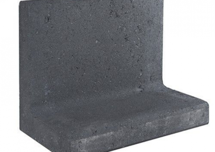L Element 50x30x40 zwart (BxVxH)