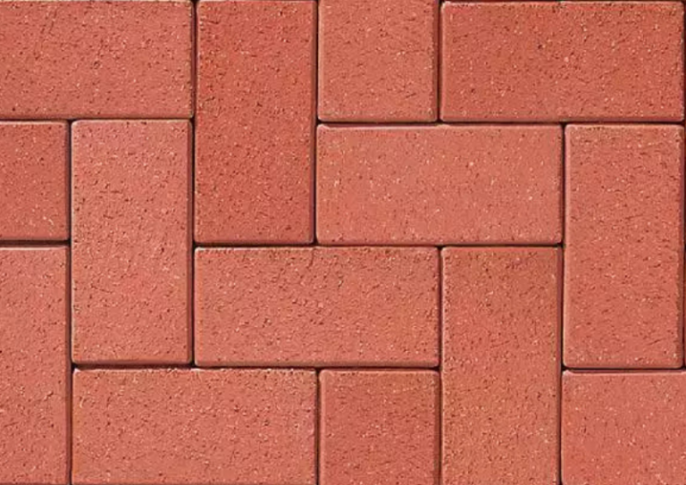 Gebakken Klinker ABC Rood genuanceerd - 200x100x62