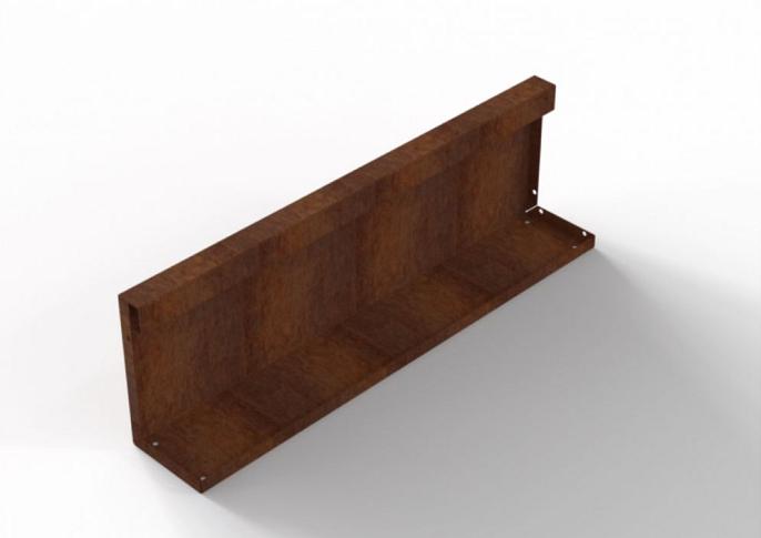 Plantenbak Module+ Recht Paneel (A) 90x28