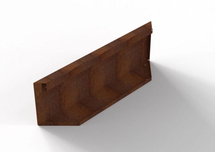 Plantenbak Module+ Kopschot paneel (D) 90x28
