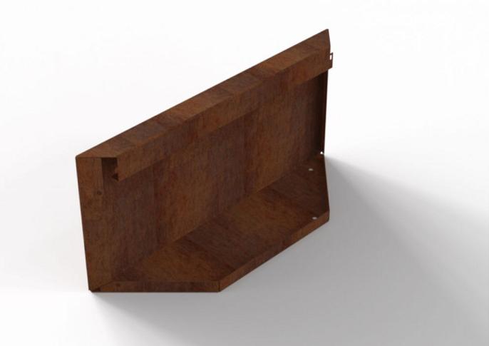 Plantenbak Module+ Kopschot paneel (D) 60x28