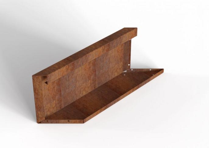 Plantenbak Module+ Parallel paneel (E) 60x28 L