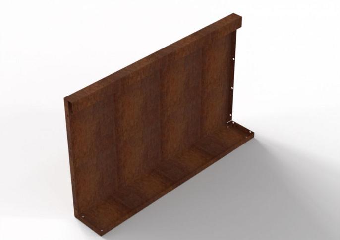 Plantenbak Module+ Recht Paneel (A) 90x56