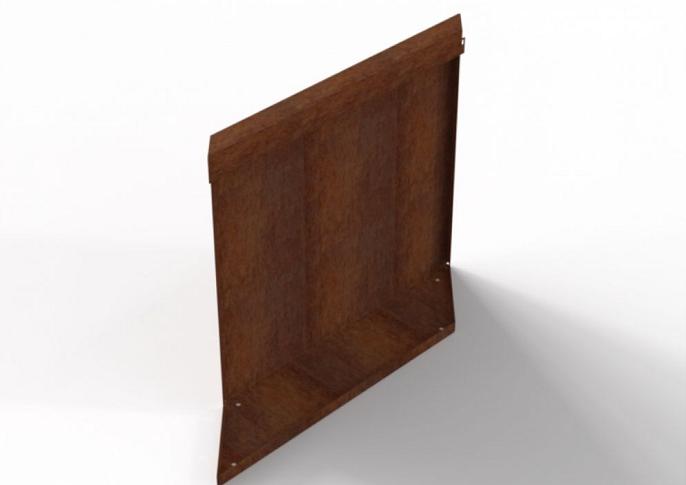 Plantenbak Module+ Parallel paneel (E) 60x56 R