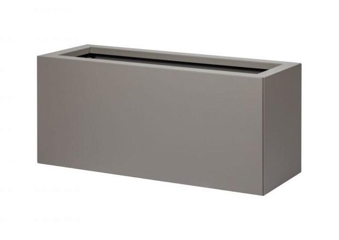 Plantenbak Vlak Taupe 90x30x40 cm