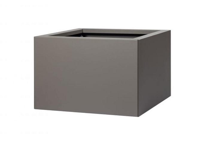 Plantenbak Vlak Taupe 60x60x40 cm