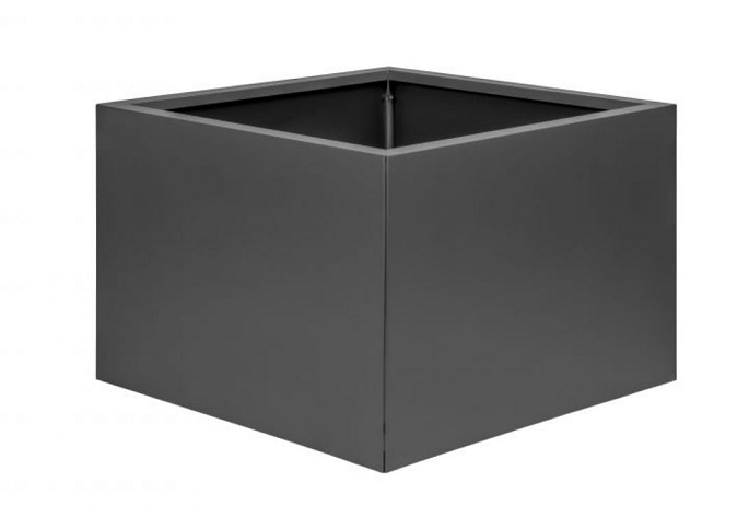Plantenbak Vlak Antraciet 60x60x40 cm