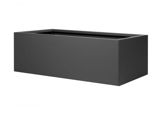 Plantenbak Vlak Antraciet 210x60x40 cm