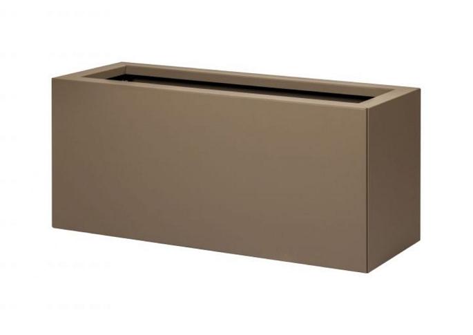 Plantenbak Vlak Supra Bruin 90x30x40 cm