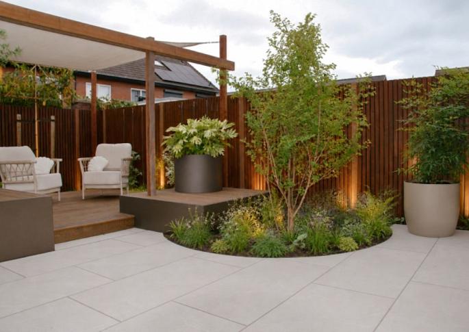 Plantenbak Vlak Supra Bruin 150x60x40 cm