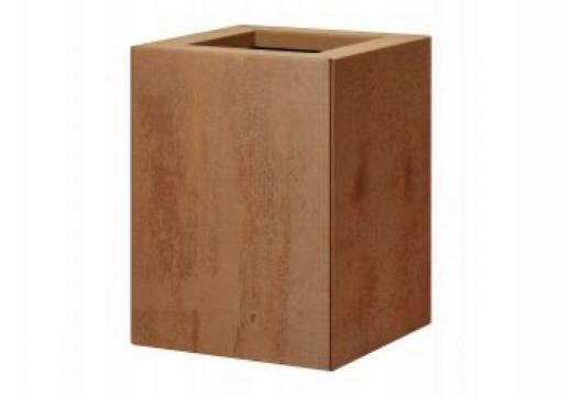 Plantenbak Vlak Corten 30x30x60 cm