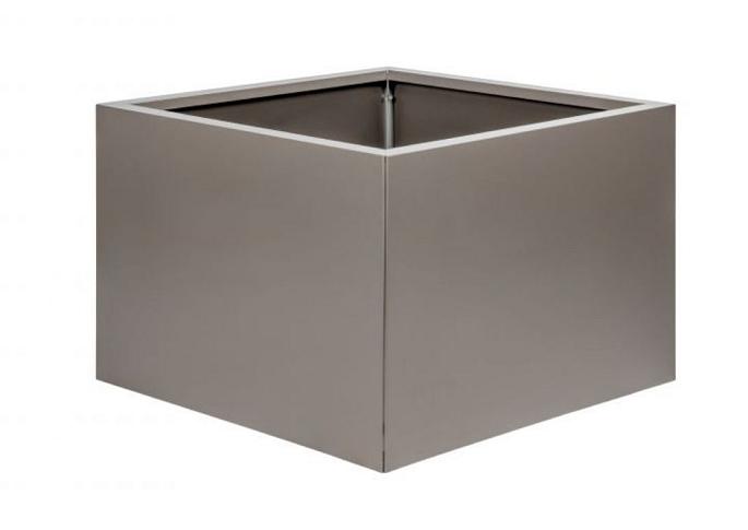 Plantenbak Vlak Taupe 60x60x60 cm
