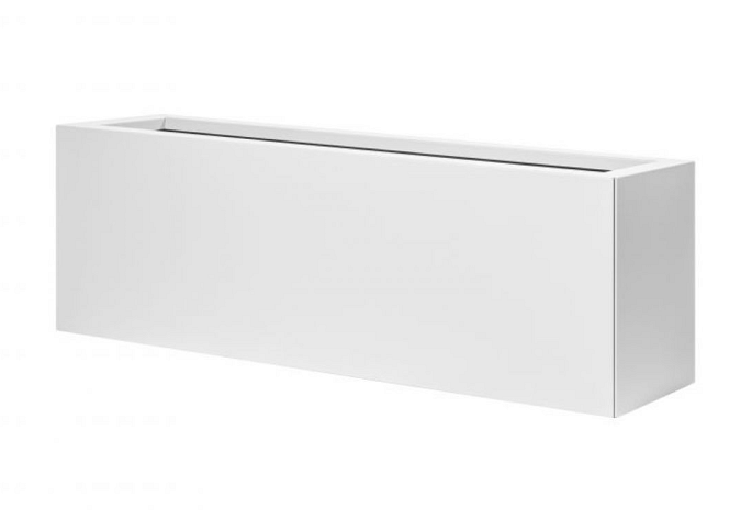Plantenbak Vlak Wit 300x30x60 cm