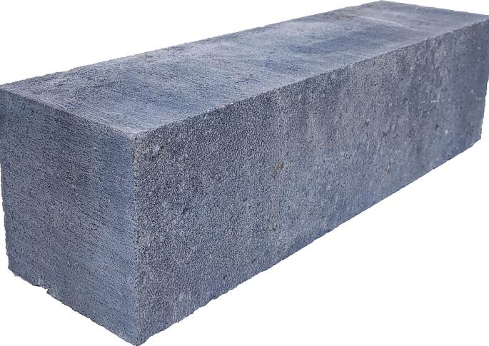 Linea 12,5x12,5x45 cm grijs/zwart