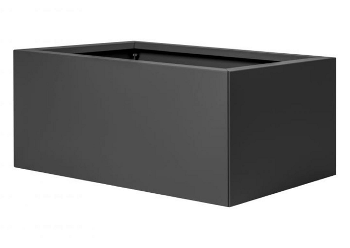 Plantenbak Vlak Antraciet 90x60x60 cm