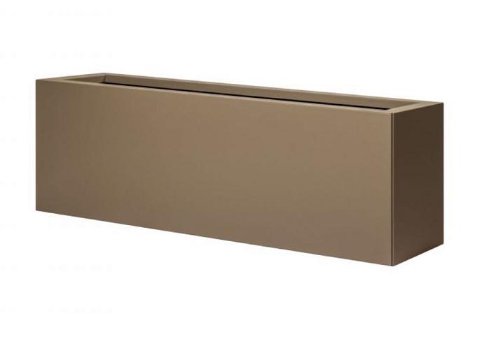 Plantenbak Vlak Supra Bruin 210x30x60 cm
