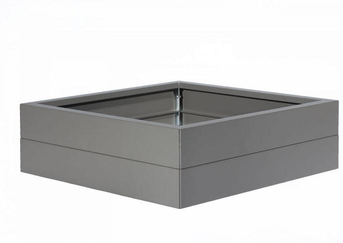 Plantenbak Modulair Taupe 210x210x28 cm