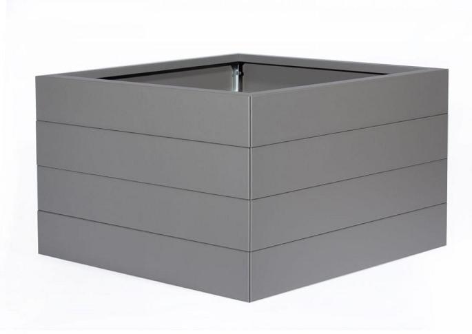 Plantenbak Modulair Taupe 210x210x56 cm