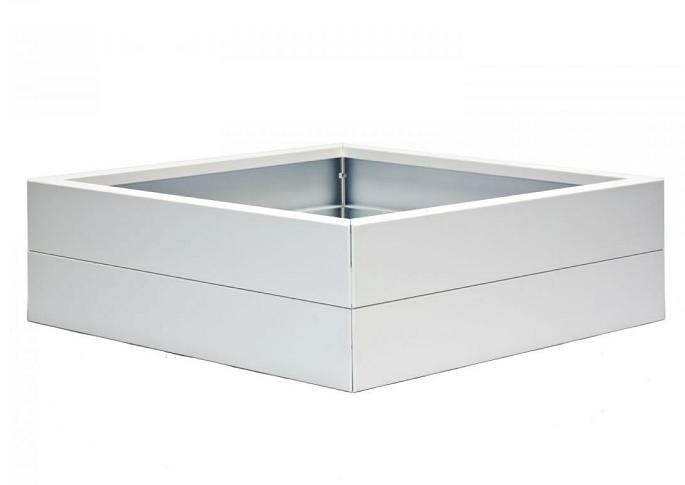 Plantenbak Modulair Wit 60x60x28 cm