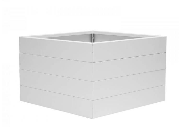 Plantenbak Modulair Wit 60x60x70 cm