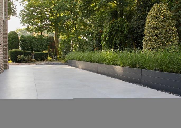 Plantenbak Modulair Antraciet 240x30x28 cm