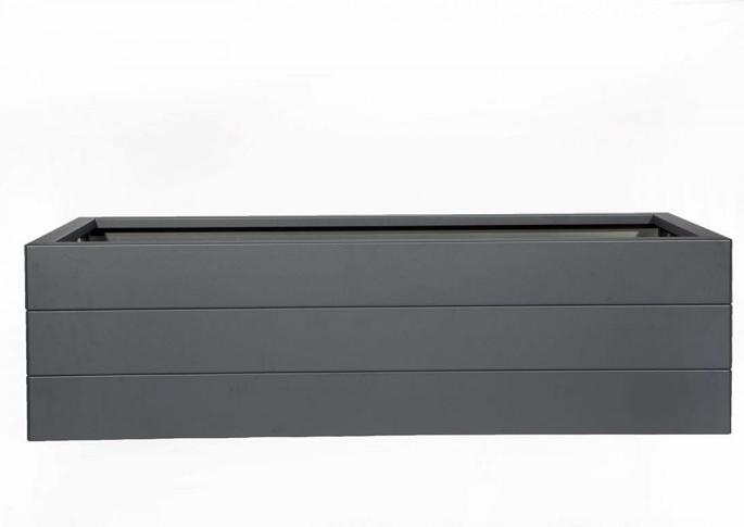 Plantenbak Modulair Antraciet 300x90x42 cm