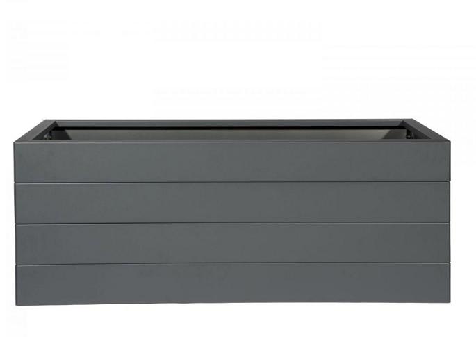 Plantenbak Modulair Antraciet 90x30x70 cm