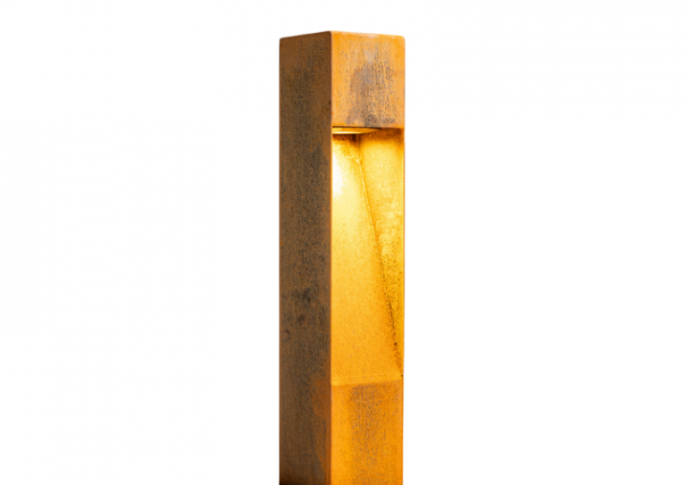 LightLux Staande lamp 50cm Corten 12v