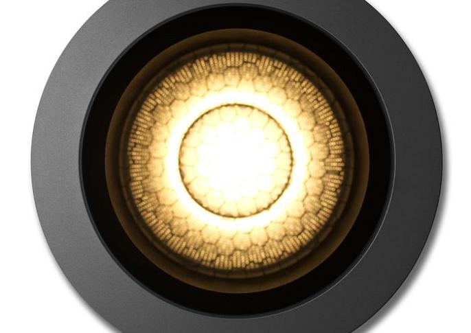 Pego - rond zwart grondspot | warmwit | 7 watt | OutdoorPro+ | 12 volt