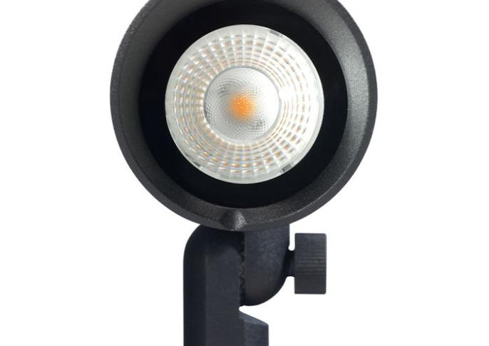 Campo - anti-verblindingskap zwart prikspot | warmwit | 6 watt | dimbaar | OutdoorPro+ | 12 volt
