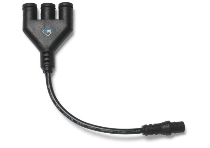 Kabelverbinder 3-wegs | 10 cm kabel | splitten productkabel | OutdoorPro+ | 12 volt