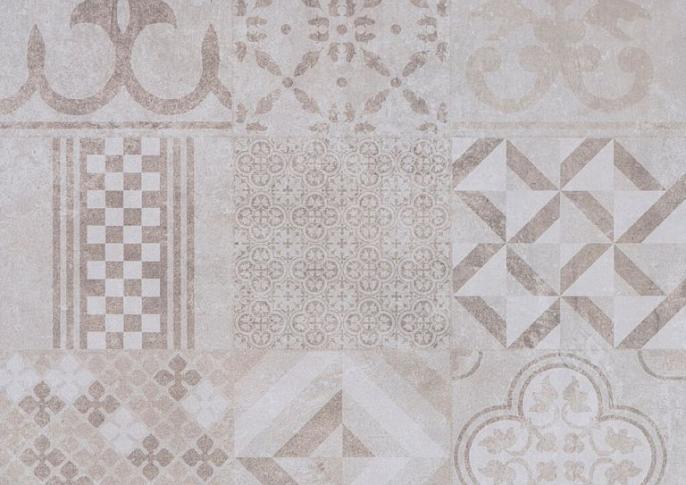 GeoCeramica® 60x60x4 Mosaik Evoque Beige