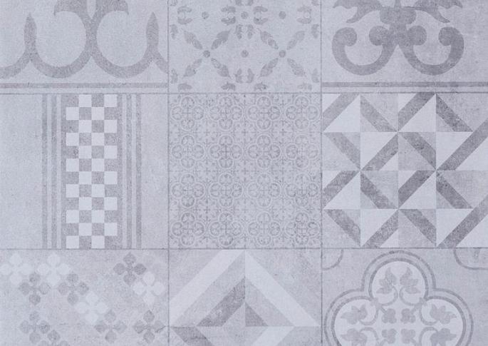 GeoCeramica® 60x60x4 Mosaik Evoque Grey