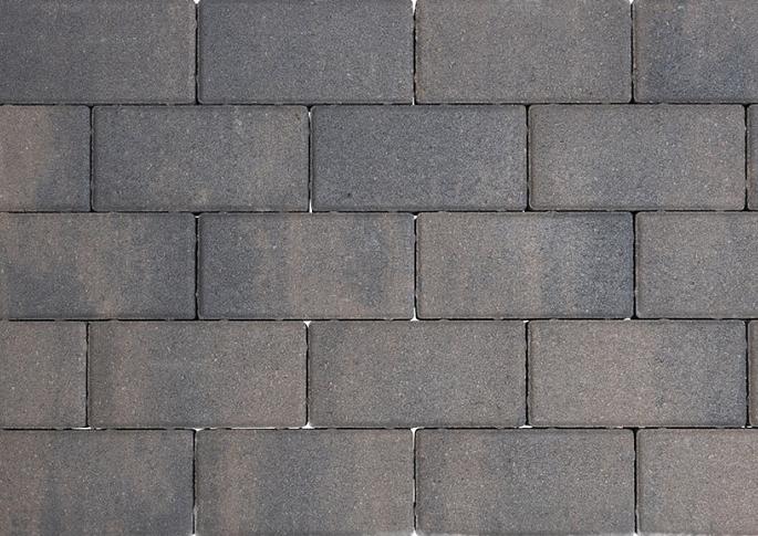 Design brick 6 cm dark sepia mini facet komo