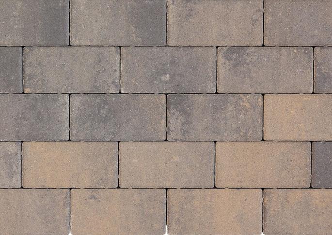 Design brick 6 cm grigio camello mini facet komo